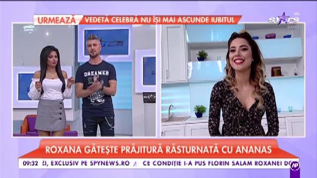 Roxi ne pregătește „Prăjitură răsturnată cu ananas”