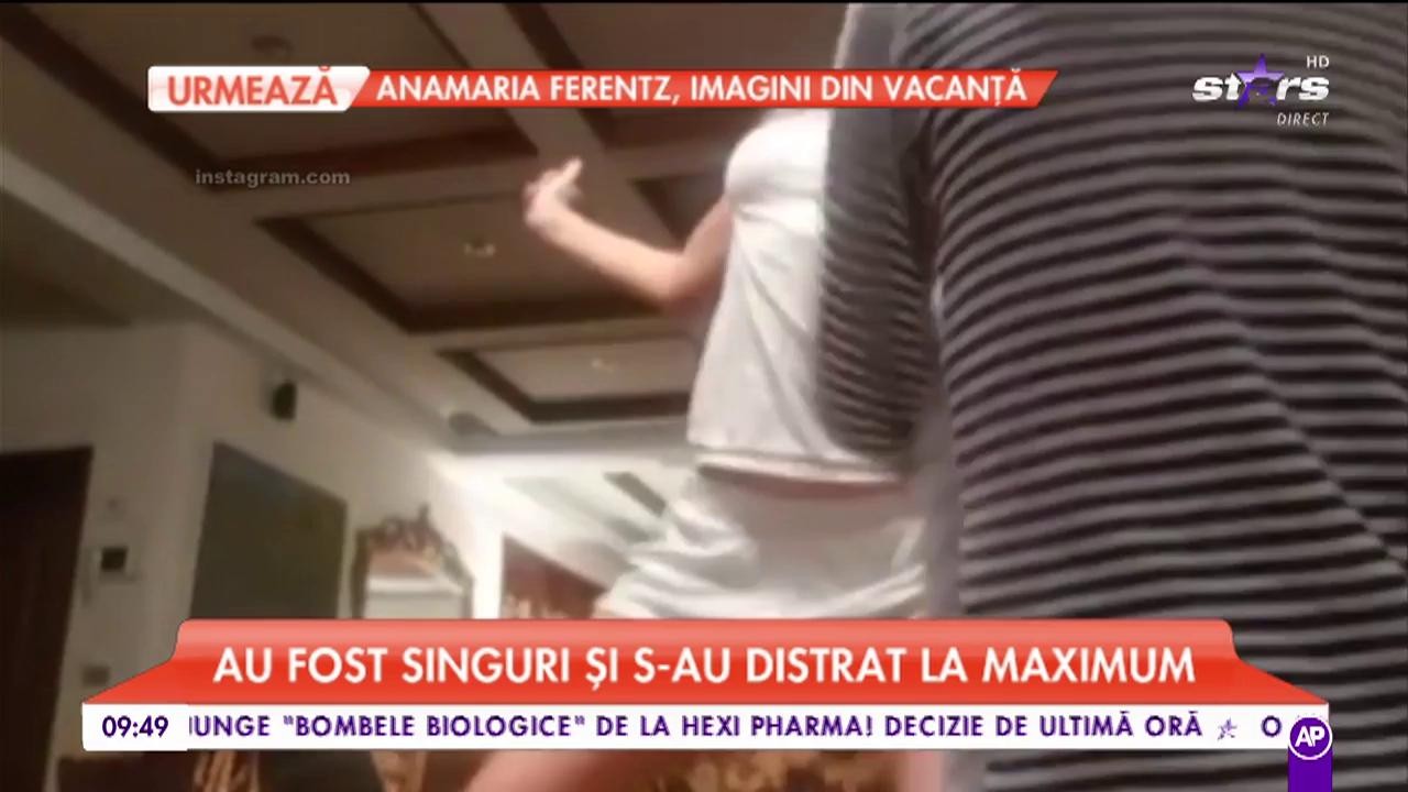 Anna Lesko și băiețelul ei, show de senzație acasă