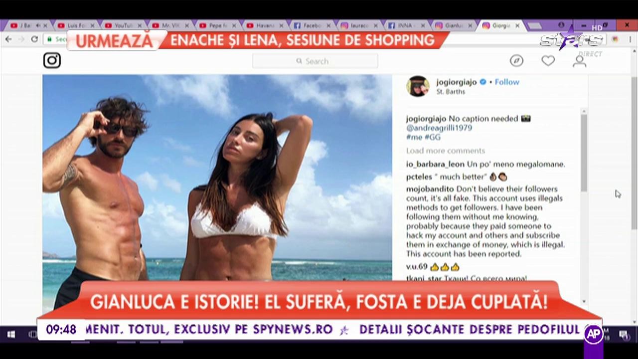 Gianluca este istorie! El suferă, iar fosta e deja cuplată cu altul