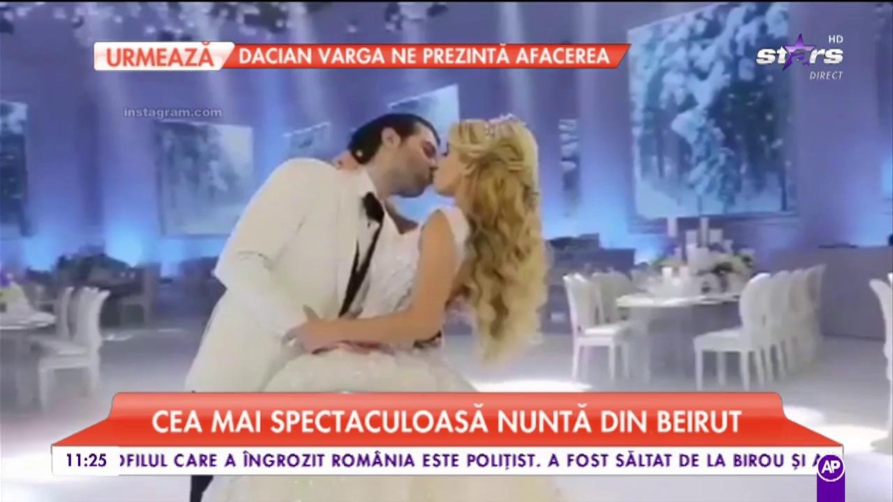 Mirele și mireasa s-au asortat și în ziua nunții. Cea mai spectaculoasă nuntă din Beirut