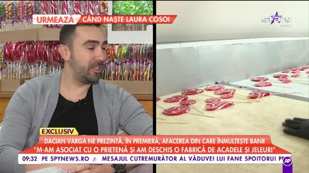 Dacian Varga prezintă, în premieră, afacerea din care înmulțește banii: ”Sper că a fost o alegere bună”