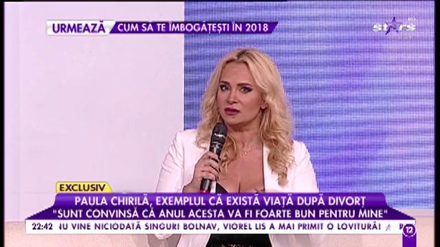 Paula Chirilă exemplul că există viață după divorț Eu și fostul soț avem o relație foarte