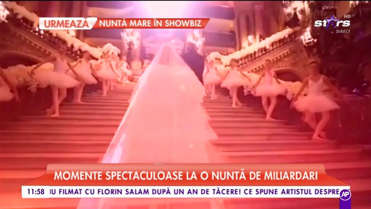 Momente spectaculoase la o nuntă de miliardari. Cea mai tare nuntă din Franța