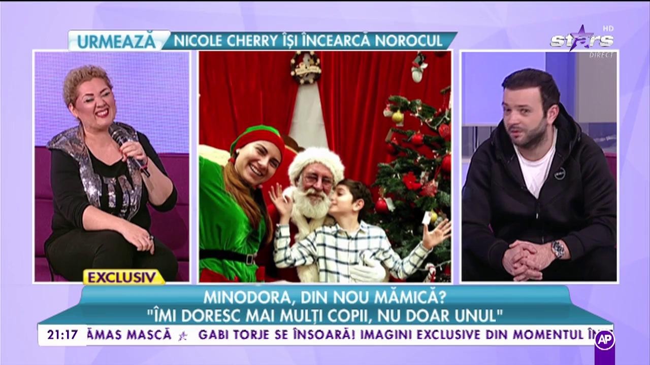 Minodora, din nou mămică? &bdquo;&Icirc;mi doresc mai mulți copii nu doar unul&rdquo;