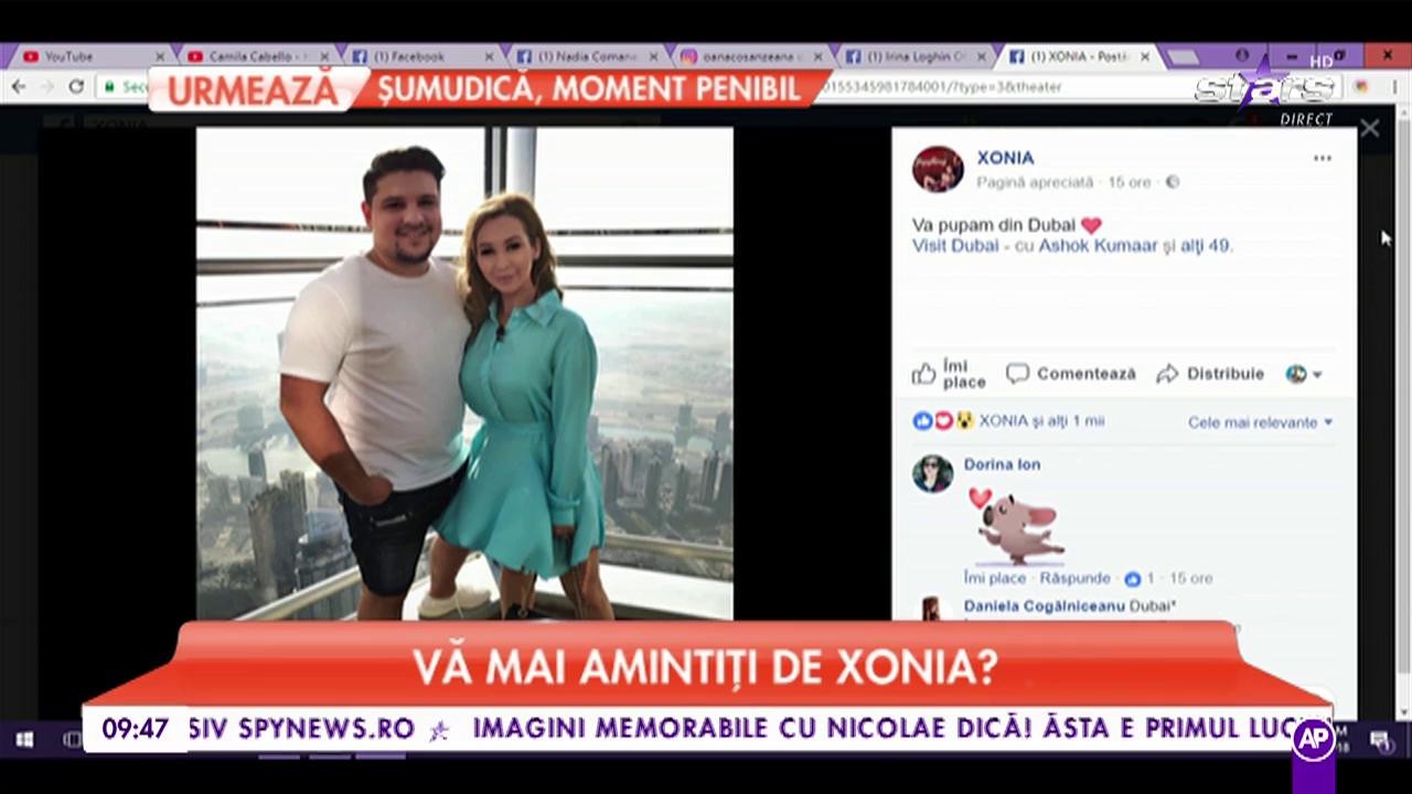 Vă amintiți de Xonia? Vedeta a mers în Dubai cu iubitul