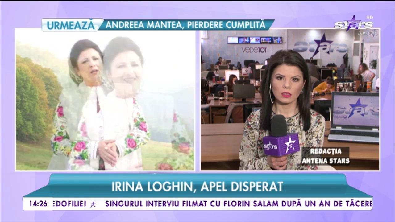 Irina Loghin, apel disperat! Artista nu ştie pe m&acirc;inile cui să-şi lase averea