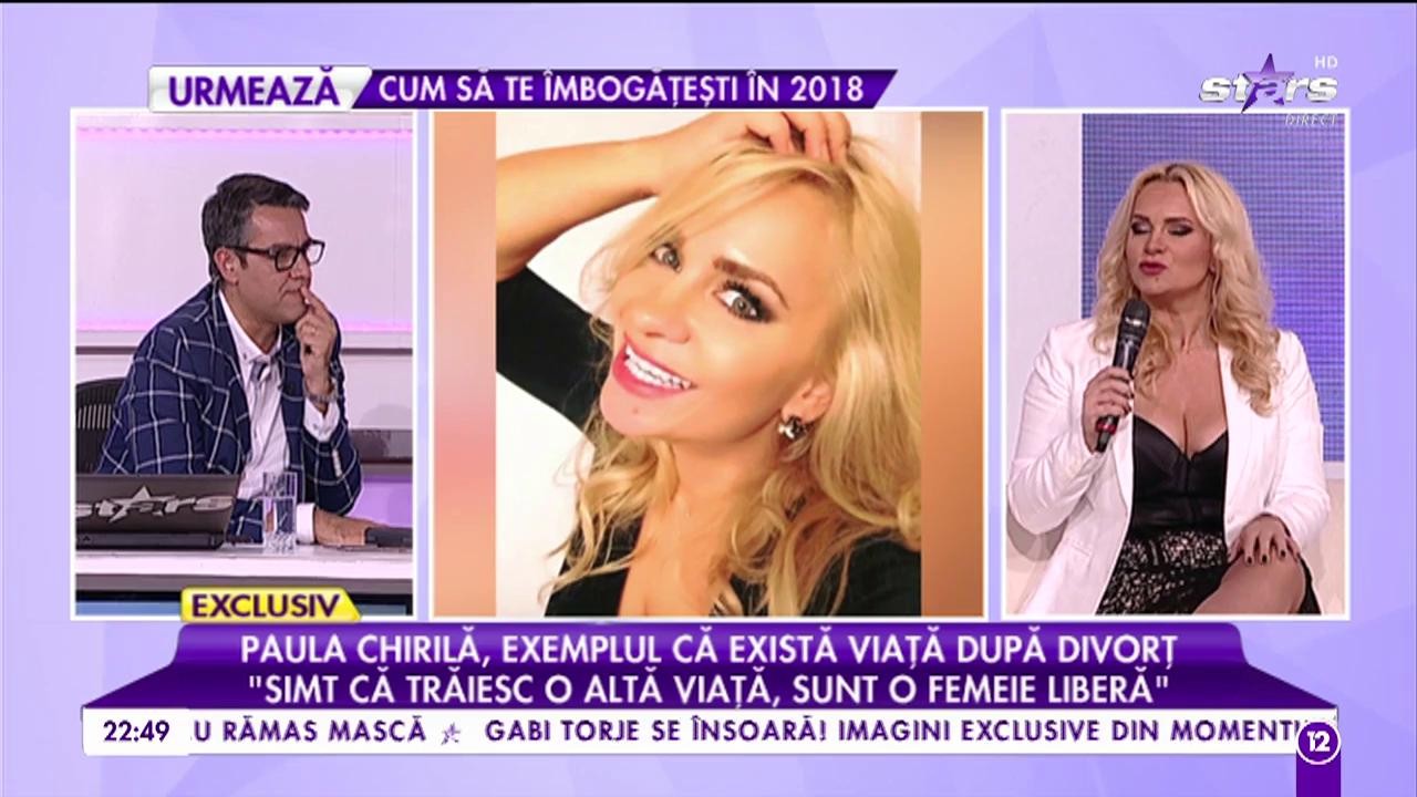 Paula Chirilă: &bdquo;Fiica mea a &icirc;nțeles că eu și tatăl ei ne-am despărțit&rdquo;