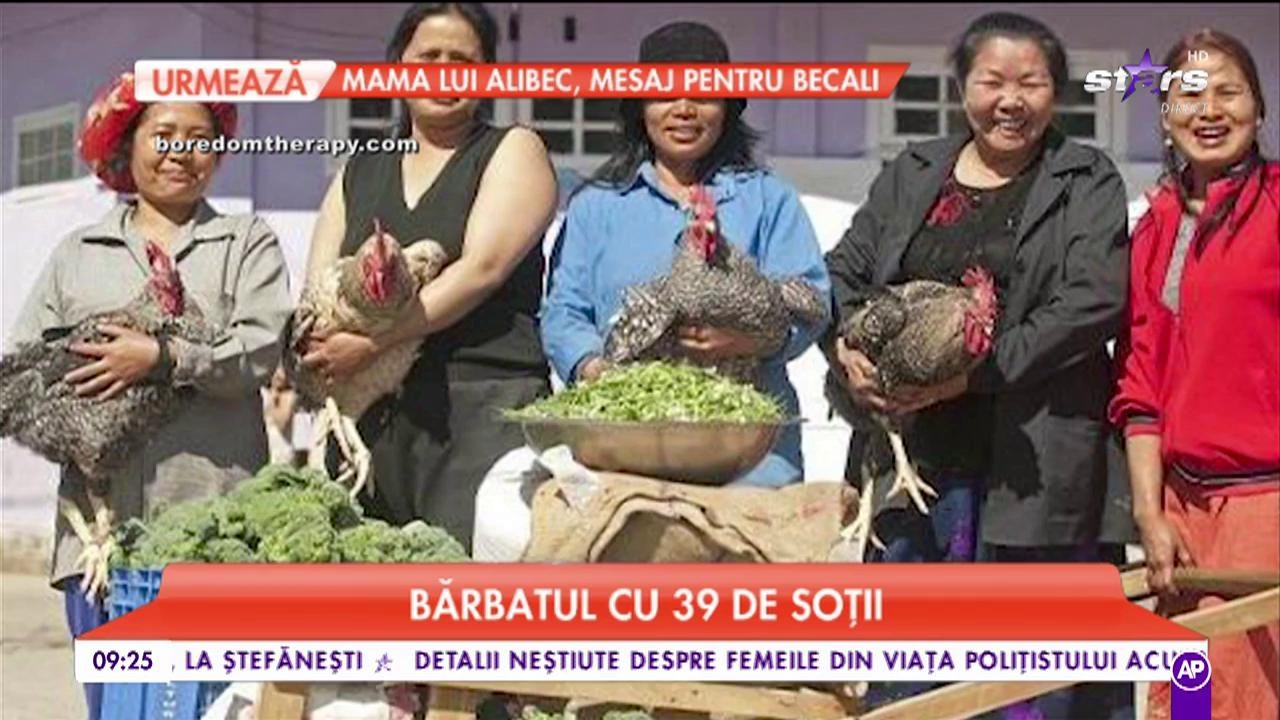 Bărbatul cu 39 de soții. într-o singură zi,familia consuma 90 de kg de orez și 60 de kg de carne