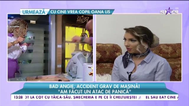 Bad Angie, accident grav de mașină: &rdquo;Mașina a derapat, ne-am răsucit &icirc;n aer&rdquo;