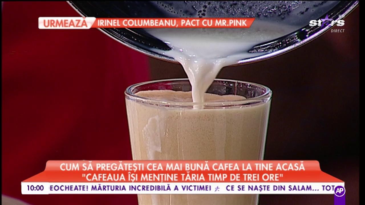 Cum se pregătește cel mai bun frappe: ”Cafeaua își menține tăria timp de trei ore”