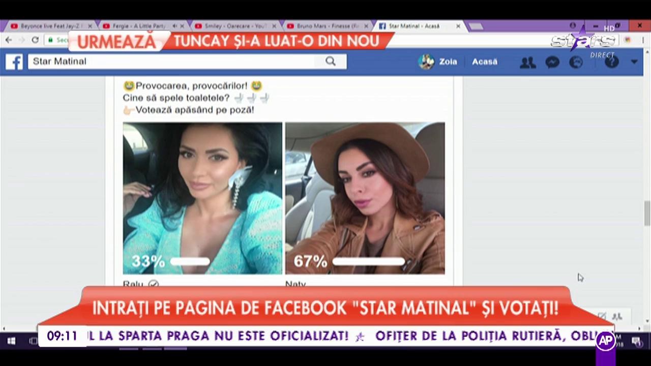 Provocarea provocarilor. Cine să spele toaletele? Naty sau Ralu?