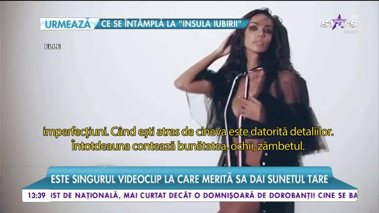 Mădălina Ghenea, cel mai senzual clip. Este singurul videoclip la care merită să dai sunetul tare