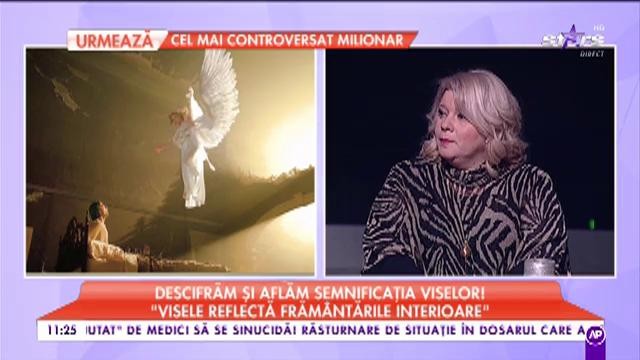 Descifrăm și aflăm seminificația viselor. Lorena Diaconescu: ” Trebuie să avem un cod personal al viselor noastre”