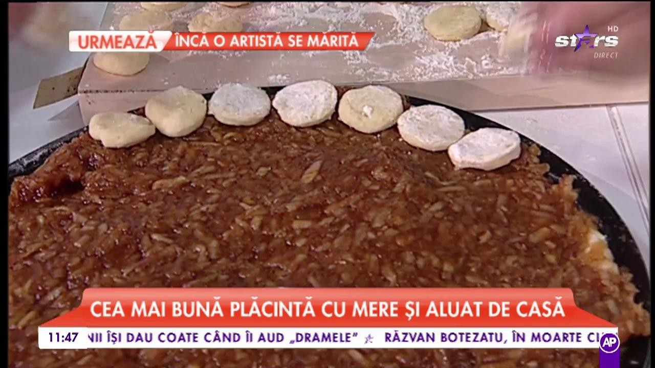 Raluca gătește o plăcintă delicioasă cu mere și aluat de casă