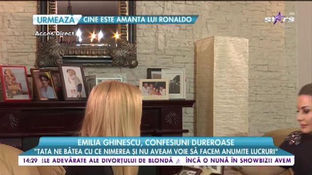 Emilia Ghinescu, confesiuni dureroase, bătai crunte și traume cumplite: &rdquo;Tatal meu nu a vrut să aibă o relatie cu mine&rdquo;