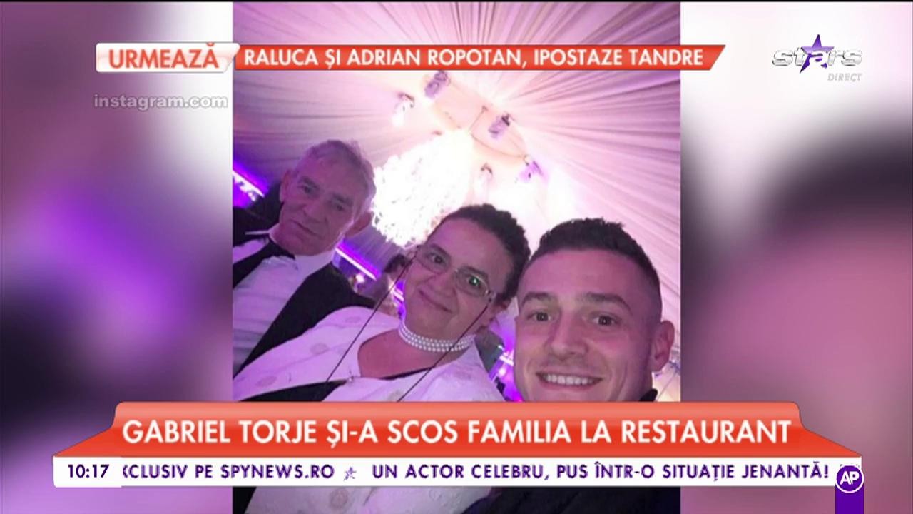 Gabriel Torje, imagini deosebite. Fotbalistul și-a scos familia la restaurant