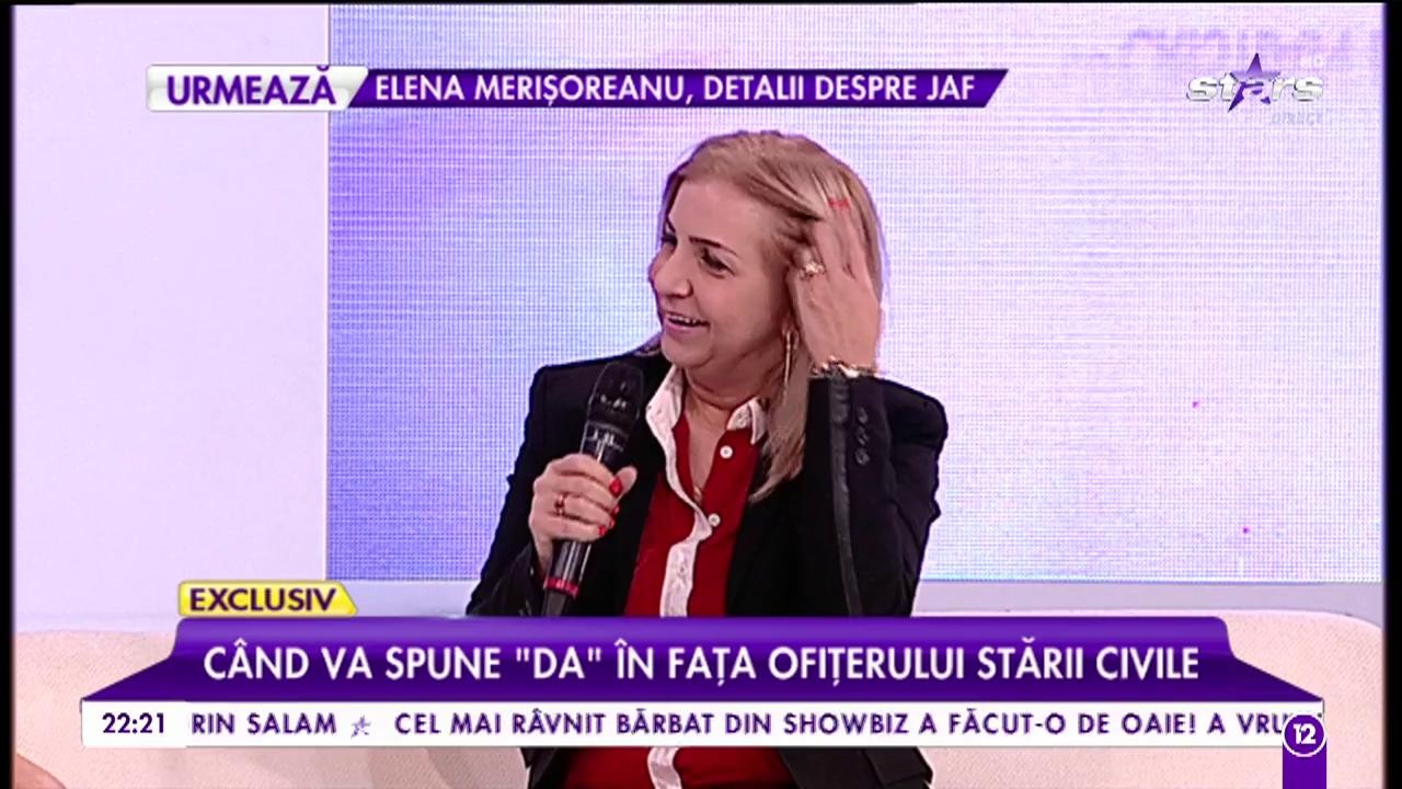 Carmen Șerban se mărita. C&acirc;nd va spune &rdquo;Da&rdquo; &icirc;n fața ofițerului stării civile