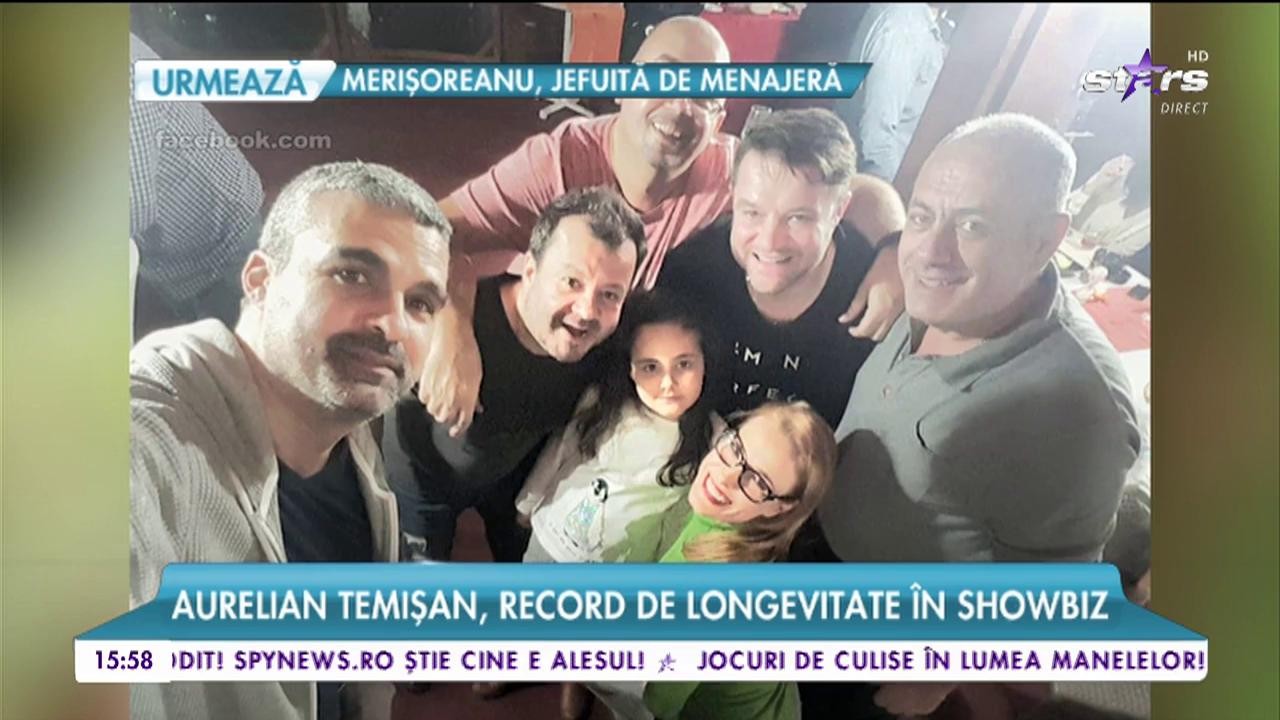 Aurelian Temișan, record de longevitate &icirc;n showbiz. Dorit de femei, avut doar de una singură