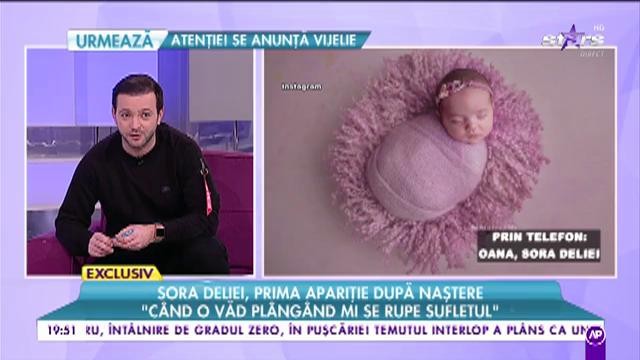 Sora Deliei, prima apariție după naștere: &rdquo;&Icirc;mi este dor de timpul petrecut cu soțul meu&rdquo;