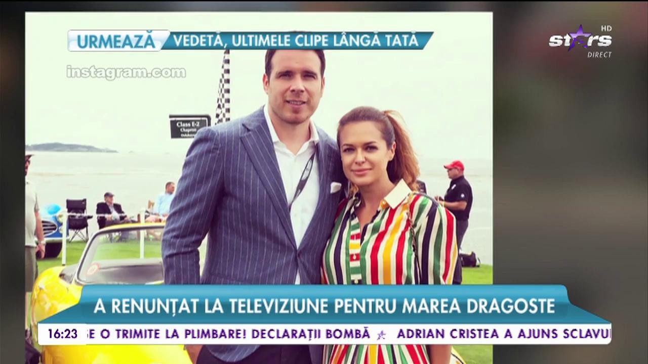 A renunţat la televiziune pentru marea dragoste. Cum arată acum Raluca Lăzăruț
