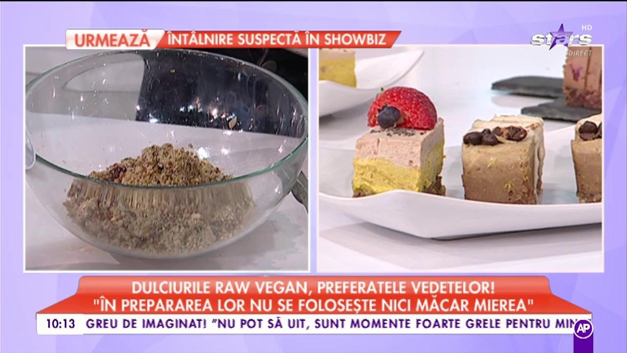 Dulciurile raw vegan, preferatele vedetelor! „În prepararea lor nu se folosește nici măcar mierea”