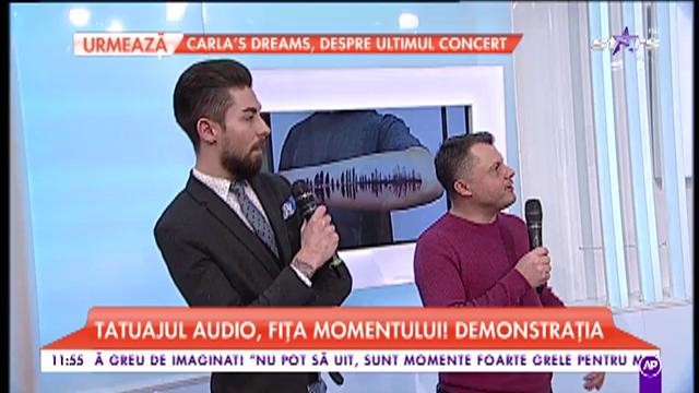 Tatuajul audio, fița momentului! Care este povestea noului trend