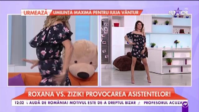 Roxana vs. Zizik! Provocarea asistentelor la Star Matinal!