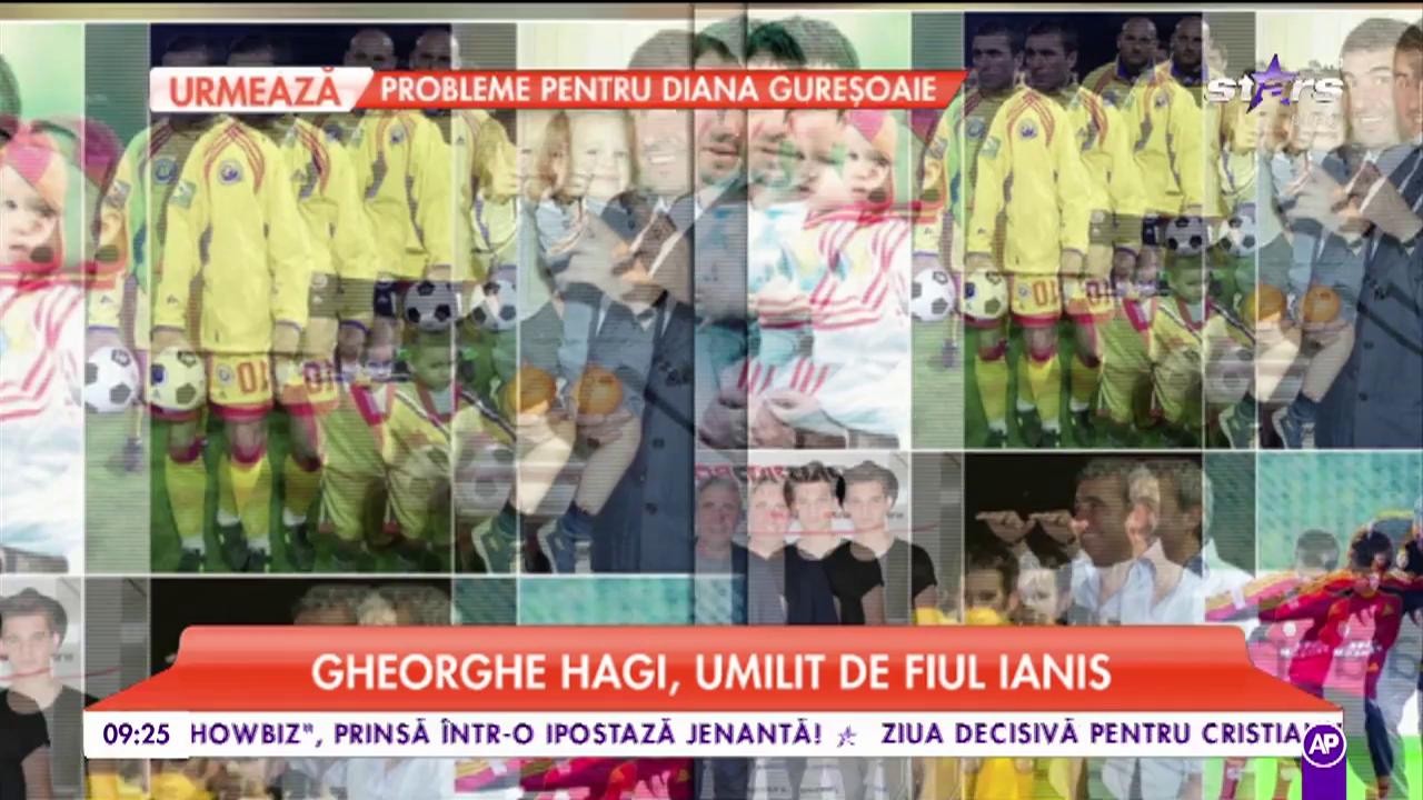 Gheorghe Hagi, umilit de fiul Ianis. Acesta a vrut să le arate tuturor ce poate