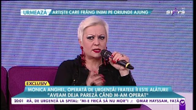 Monica Anghel: &bdquo;Operația a fost foarte grea, iar recuperarea extrem de complicată&rdquo;