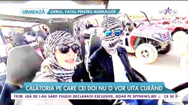 Jojo și soțul ei și-au rupt spatele &icirc;n deșert