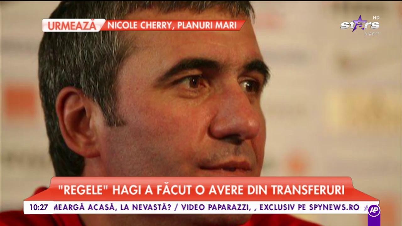 ”Regele” Hagi a făcut o avere din transferuri