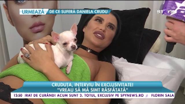 Cruduța, interviu &icirc;n exclusivitate: &rdquo;Vreau să mă simt răsfățată.&rdquo;