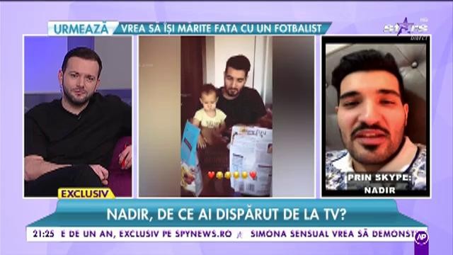 Nadir, dispariție bruscă de la TV. Care este motivul pentru care artistul &icirc;și ascunde fața