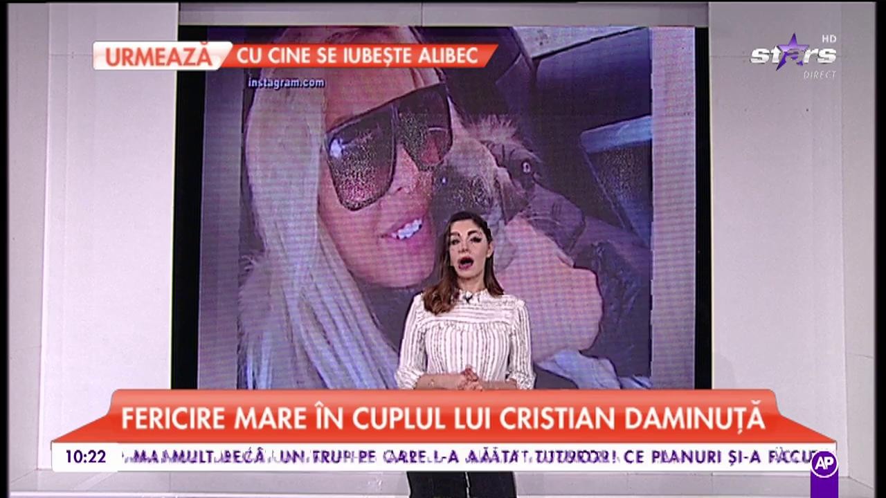 Fericire mare în cuplul lui Cristian Daminuță. Acum sunt trei