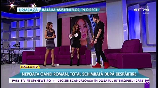 Calina Roman, cu șifonierul &icirc;n platoul lui Morar