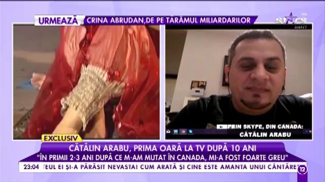 Cătălin Arabu, prima oară la TV după 10 ani! "M-am specializat &icirc;n amenajări interioare"