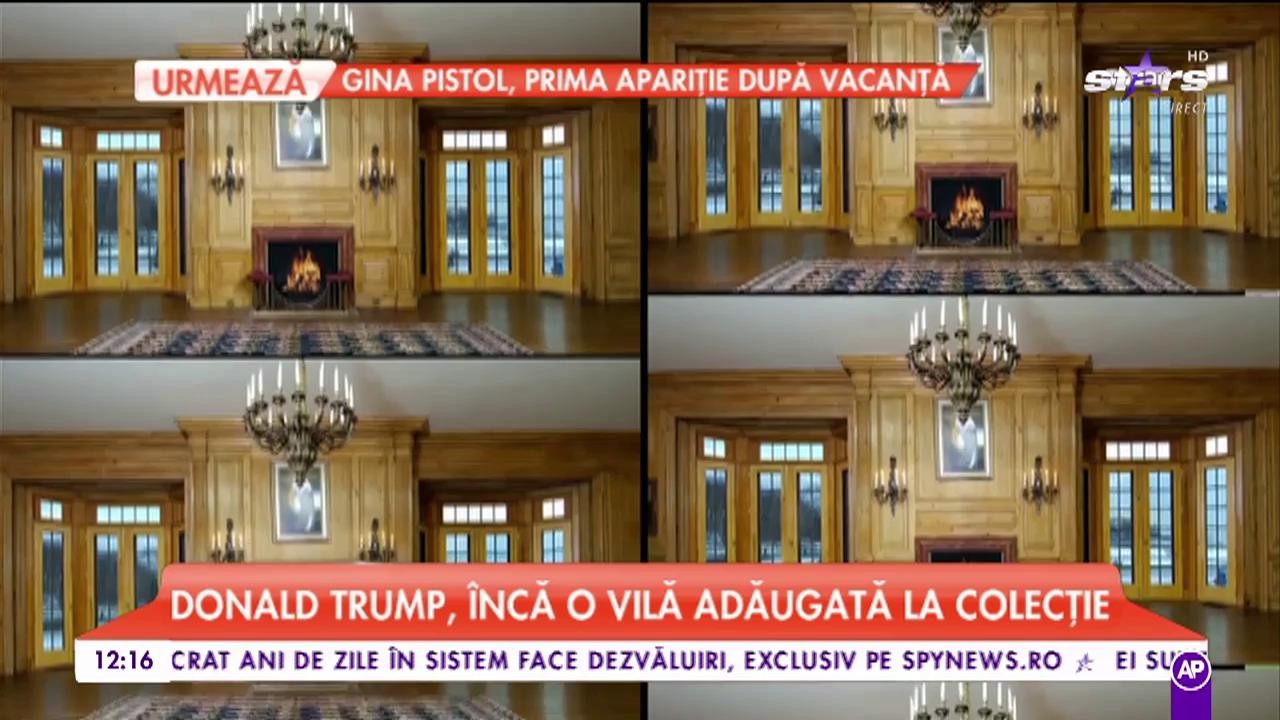 Donald Trump, încă o vilă adăugată la colecţie. A scos din buzunar 45 de milioane de dolari