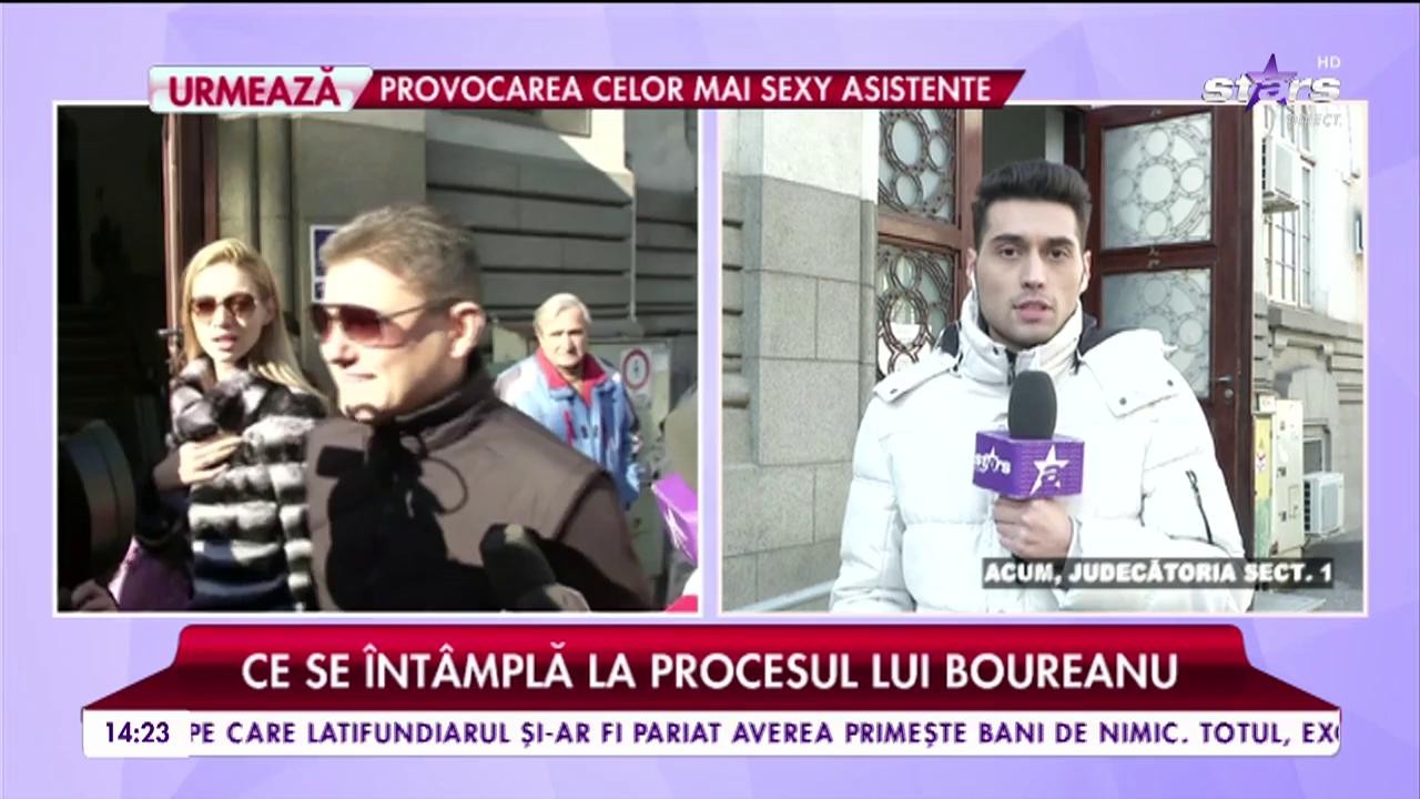 Ce se &icirc;nt&acirc;mplă &icirc;n procesul lui Boureanu. Laura Dincă a &icirc;nceput să pl&acirc;ngă. Au scos-o din sală