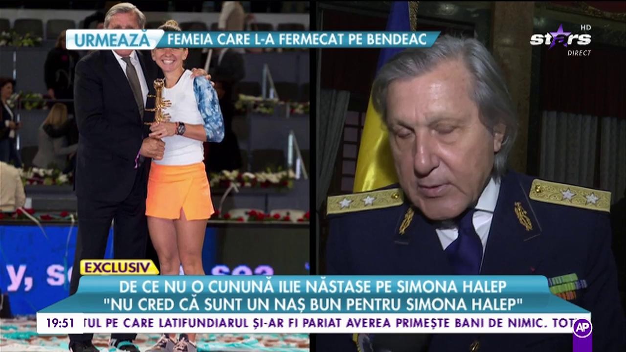De ce nu vrea Ilie Năstase să o cunune pe Simona Halep! Pe cine recomandă să &icirc;i fie naş tenismenei