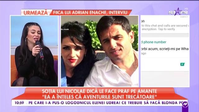 Soția lui Nicolae Dică le face praf pe amante