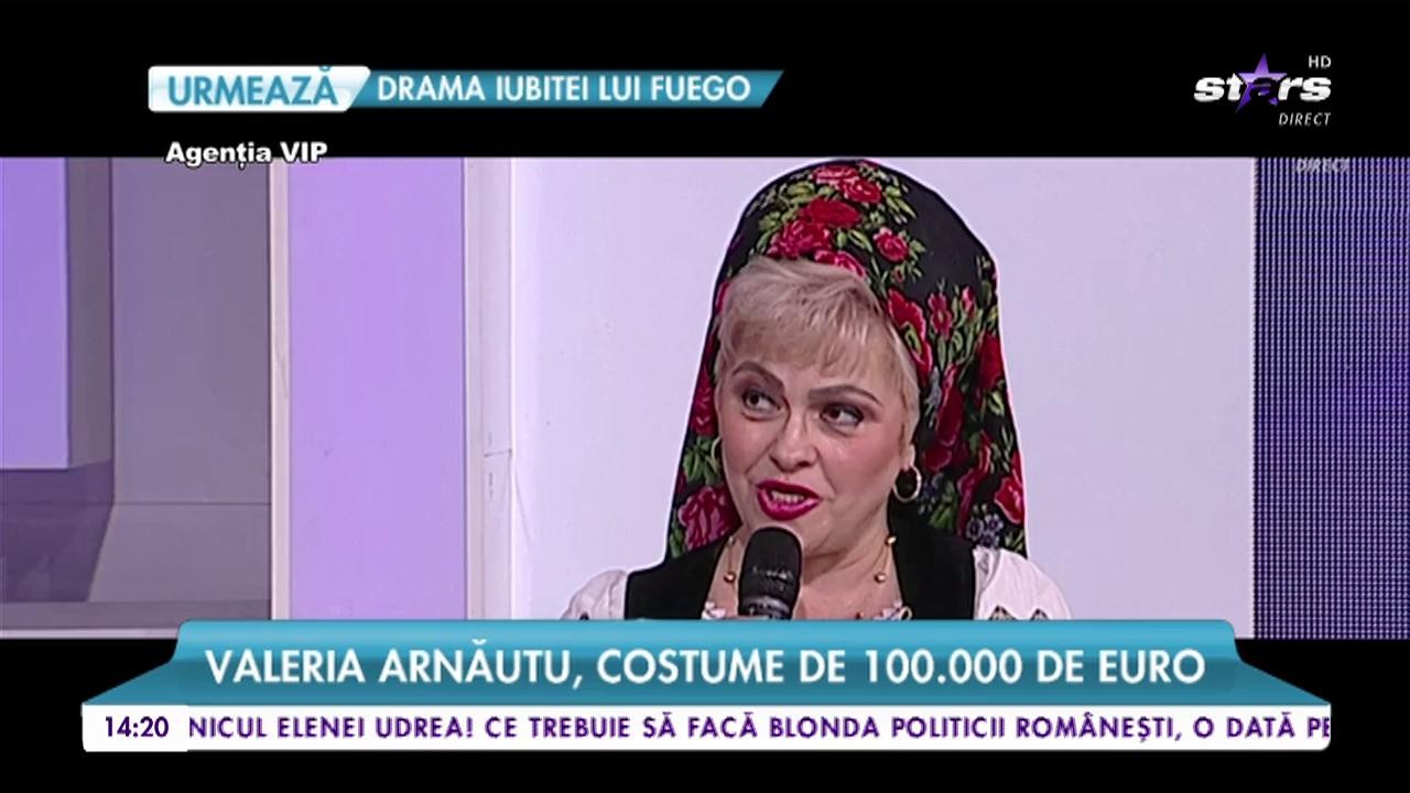 Valeria Arnăutu, costume de 100.000 de euro. Vedeta vorbește despre ținutele sale