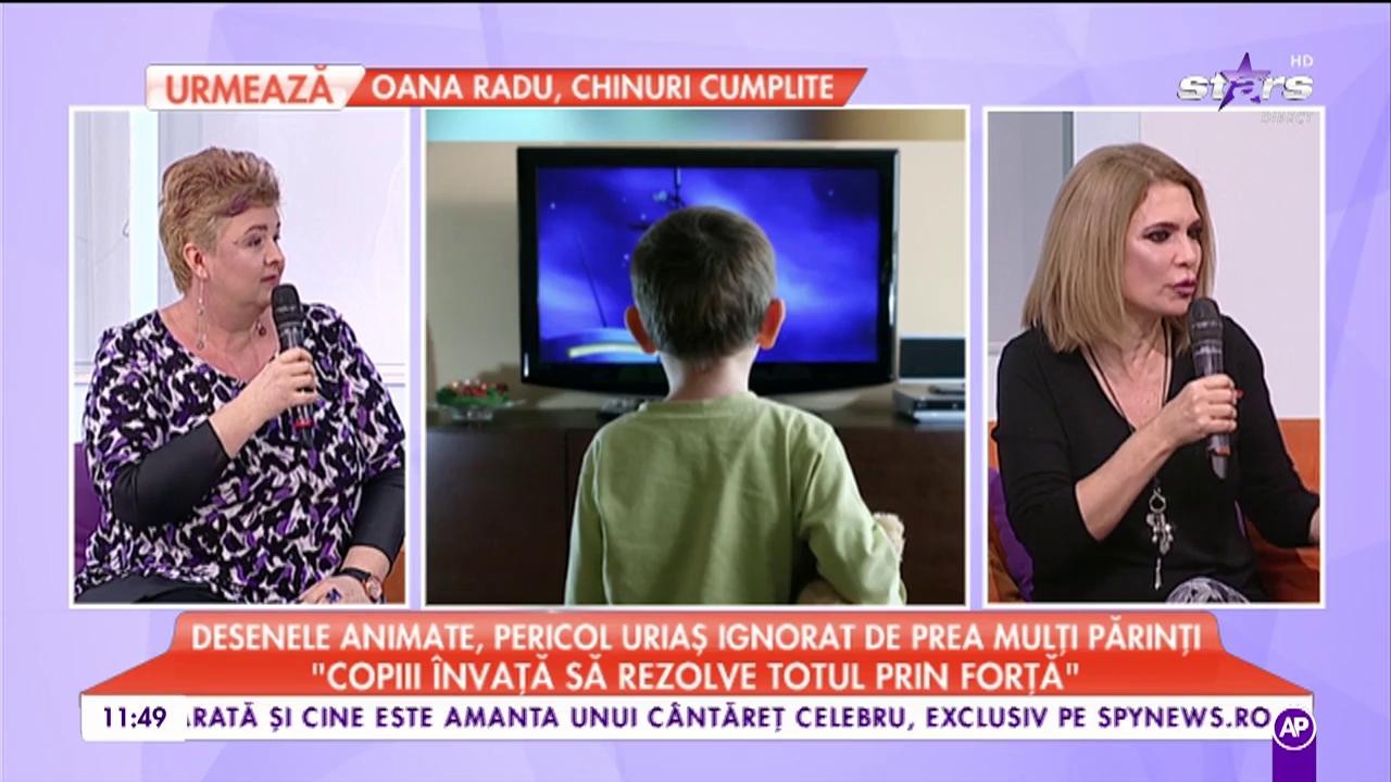 Desenele animate, pericol uriaș ignorat de prea mulți părinți. Psihologii trag un semnal de alarmă