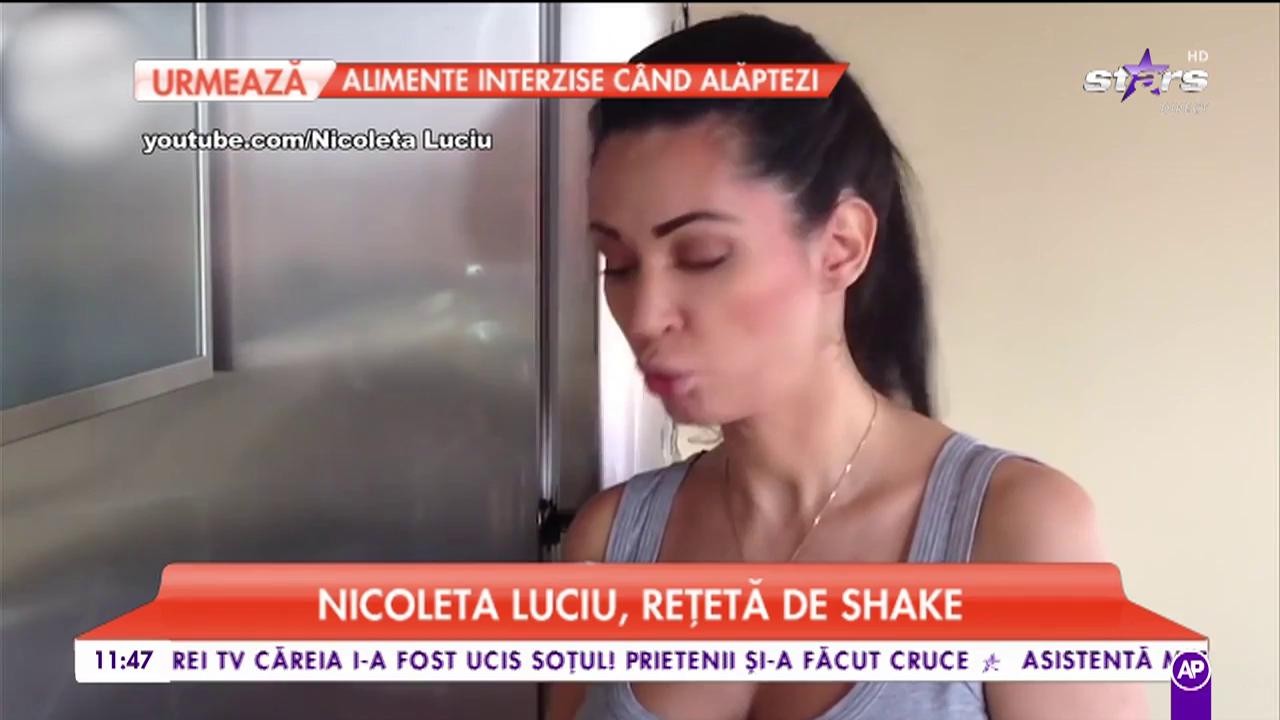 A fost criticată pentru că e grasă, Nicoleta Luciu a luat măsuri. Vedeta are grijă la alimentația ei