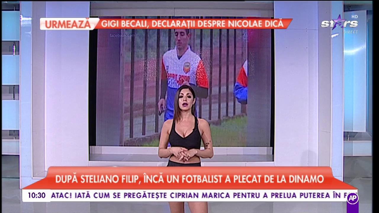 După Steliano Filip, încă un fotbalist a plecat de la Dinamo