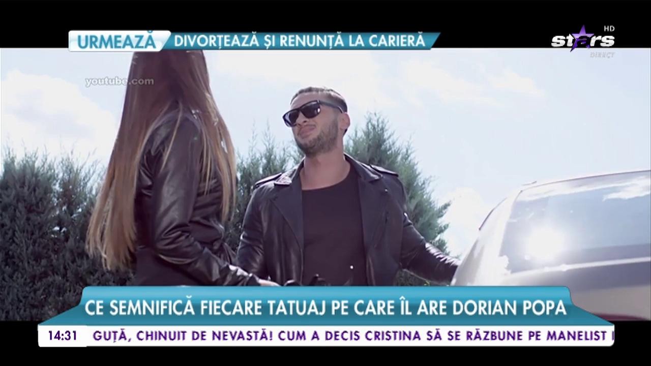 Ce nu știai despre idolul vedetelor. Ce semnifică fiecare tatuaj pe care &icirc;l are Dorian Popa