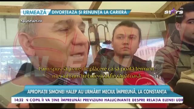 Apropiații Simonei Halep au urmărit meciul impreună, la Constanța