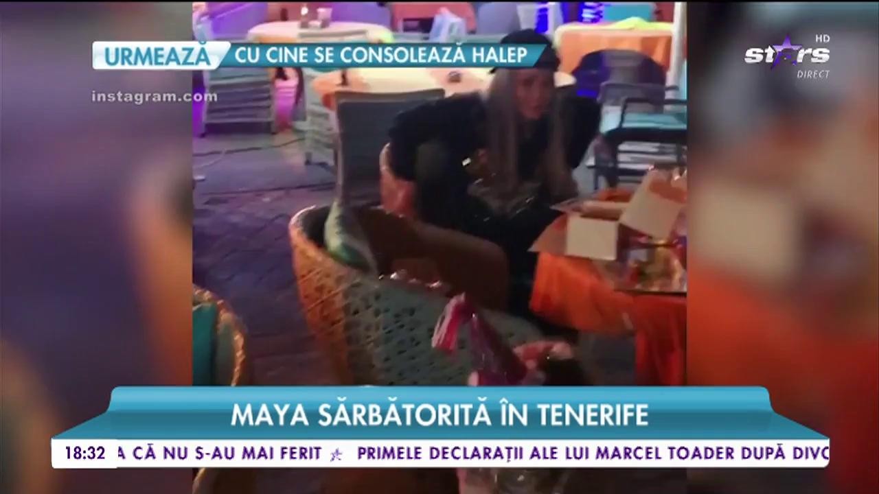 Maya, sărbătorită &icirc;n Tenerife. S-au rezolvat problemele, iar acum familia este cea mai importantă