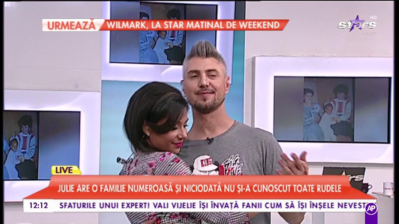 Julie Mayaya cântă live în cadrul Star Matinal