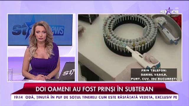 Incident grav &icirc;n București! Doi oameni au fost prinși &icirc;n subteran