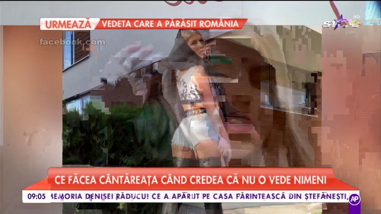 Ce făcea Corina Bud când credea că nu o vede nimeni